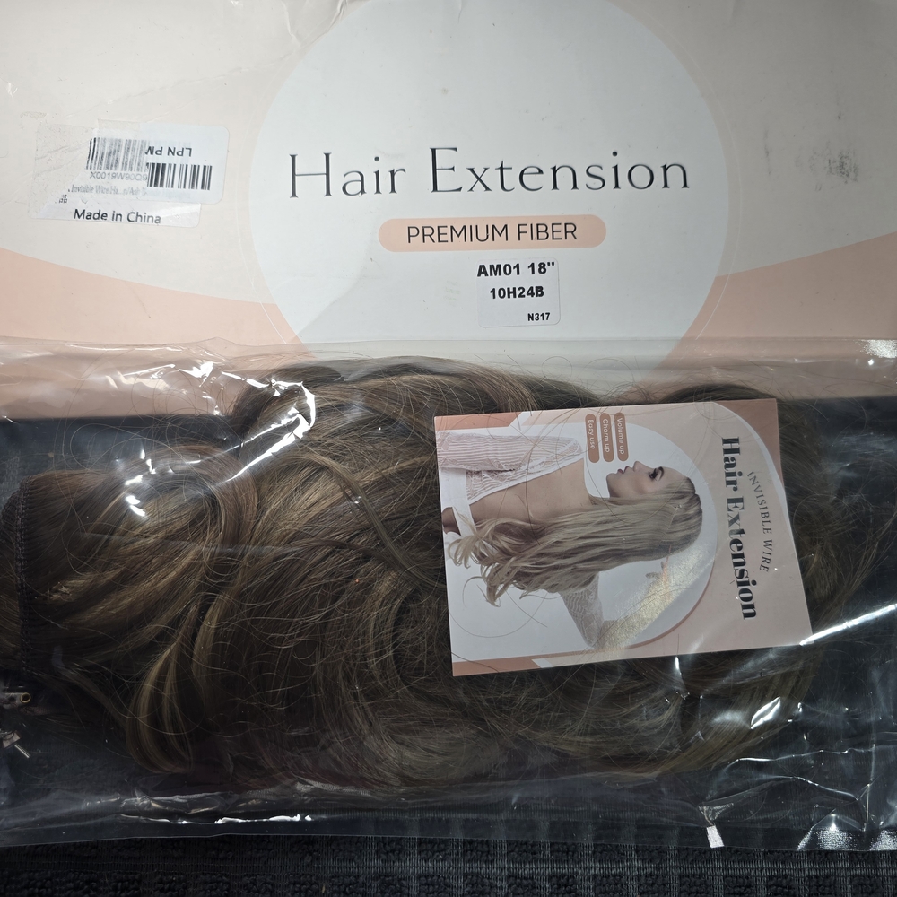 Invisible Wire Hair Extension - Blonde Higligths
